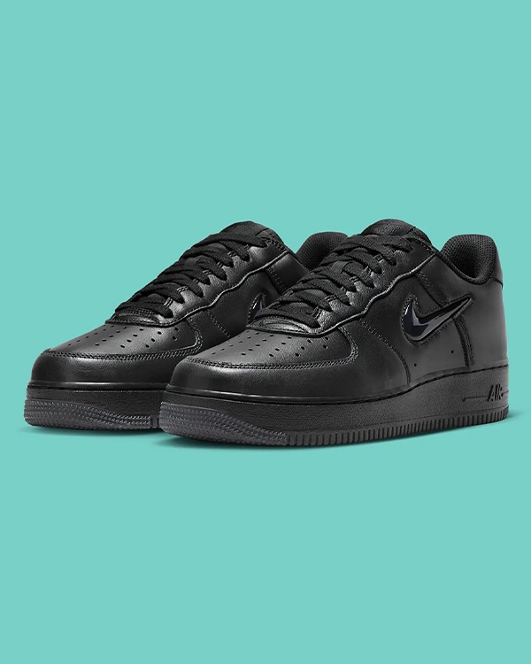Nike Air Force 1 Low Retro Color of the Month Jewel Triple Black