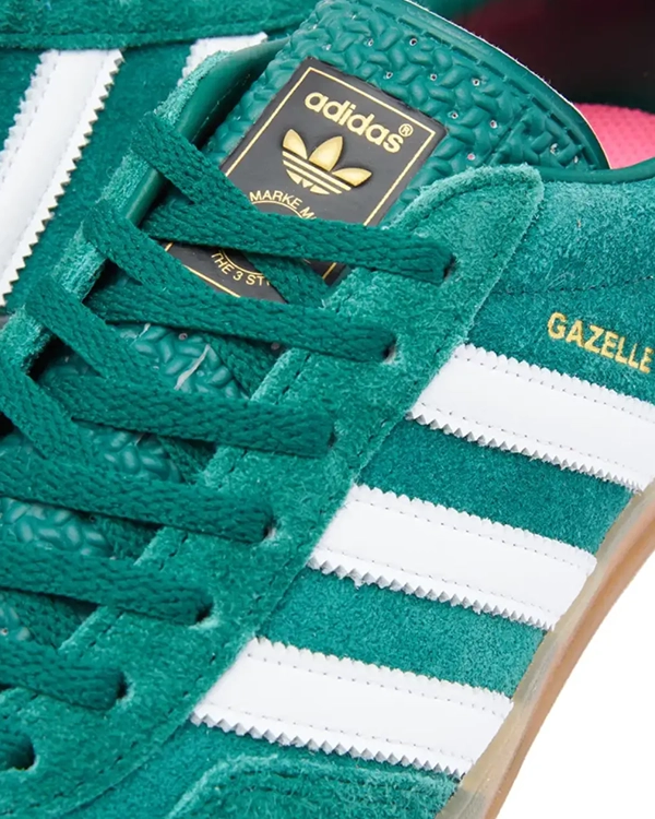 adidas Gazelle Indoor Collegiate Green Lucid Pink (W)