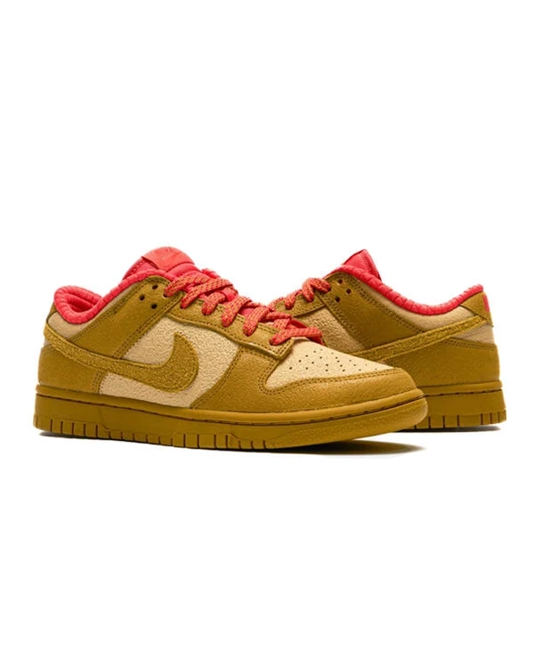 Nike Dunk Low Bronzine Sesame Picante Red (W)