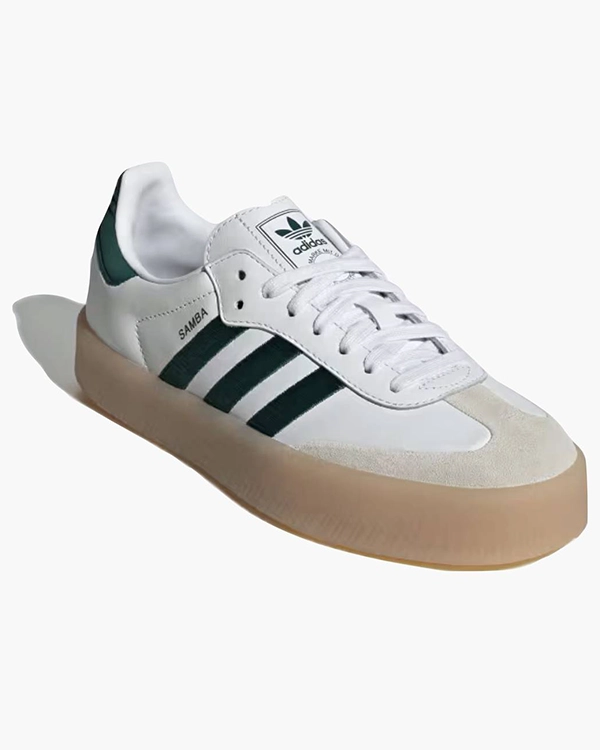 adidas Sambae White Collegiate Green Gum (W)