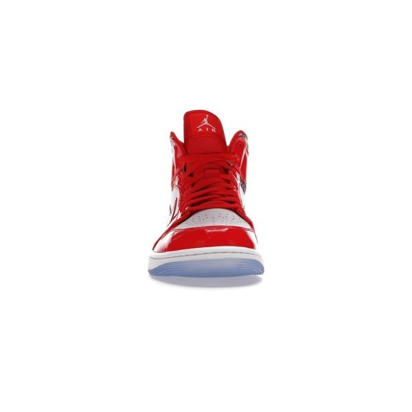 JORDAN 1 MID BARCELONA SWEATER RED PATENT