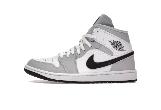 JORDAN 1 MID LIGHT SMOKE GREY (W)