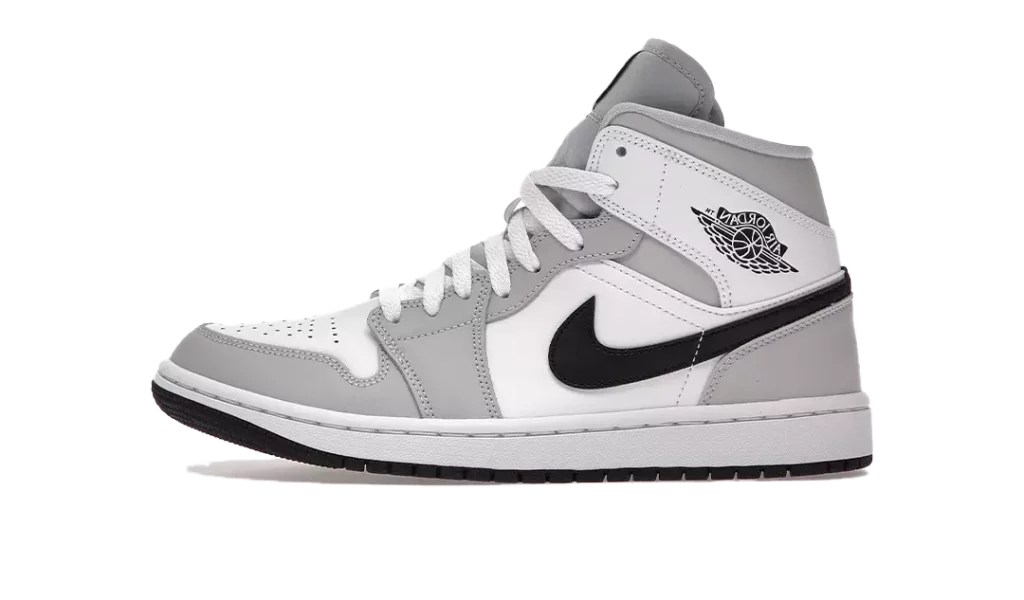 JORDAN 1 MID LIGHT SMOKE GREY (W)