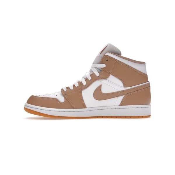 JORDAN 1 MID TAN GUM