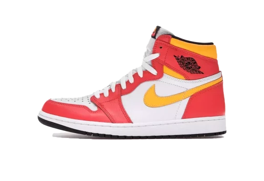 JORDAN 1 RETRO HIGH OG LIGHT FUSION RED