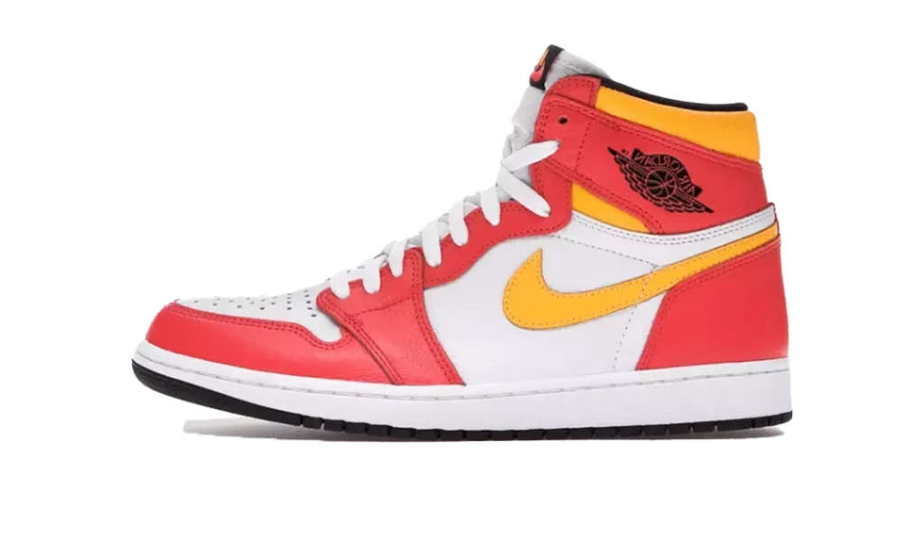 JORDAN 1 RETRO HIGH OG LIGHT FUSION RED