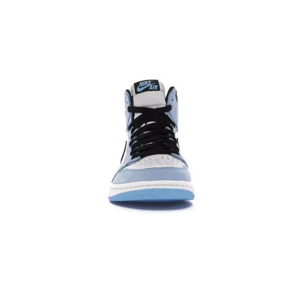 JORDAN 1 RETRO HIGH WHITE UNIVERSITY BLUE BLACK