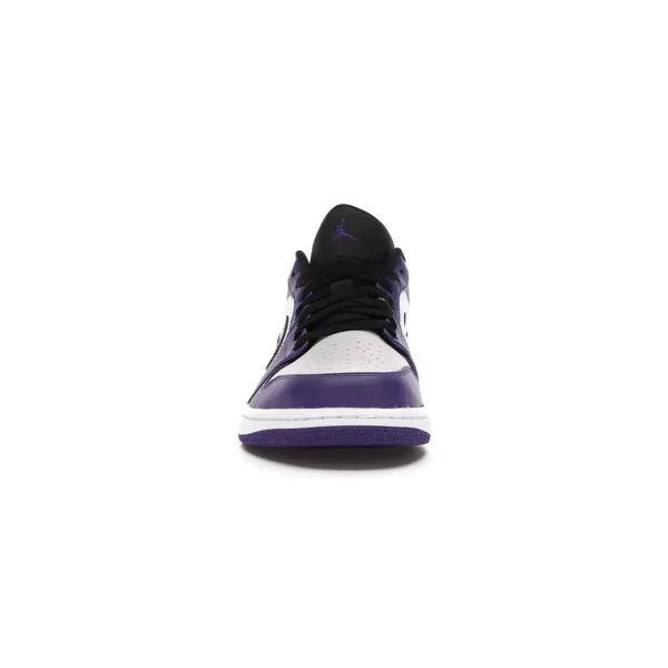 Jordan 1 Low Court Purple White