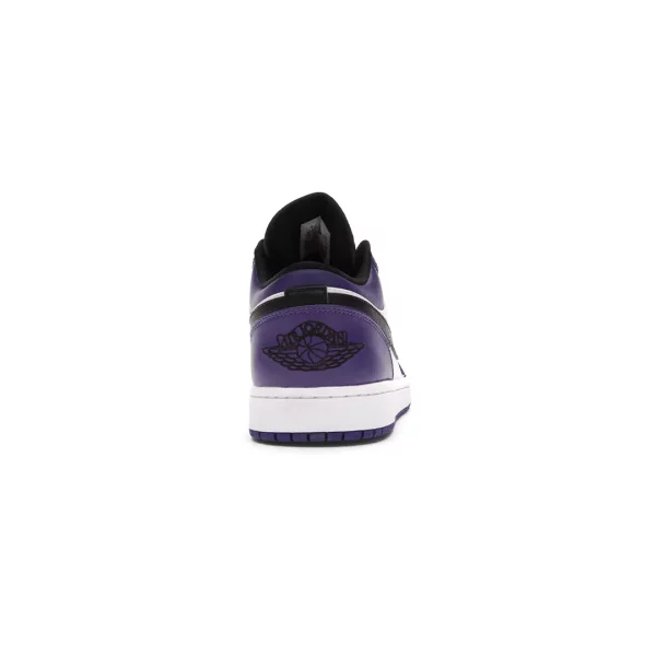 Jordan 1 Low Court Purple White