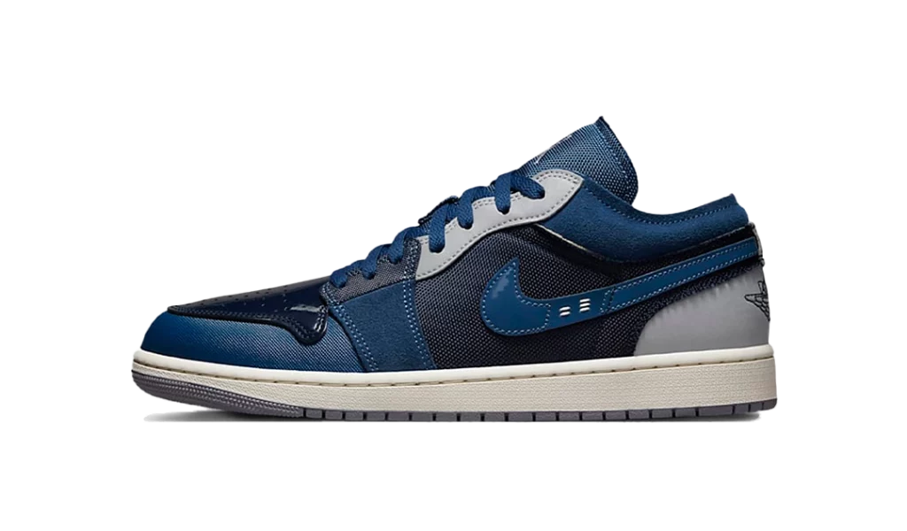 Jordan 1 Low SE Craft Obsidian French Blue Ashen Slate White