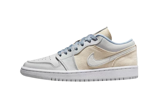 Jordan 1 Low Se Canvas Iris Whisper Sail (W)