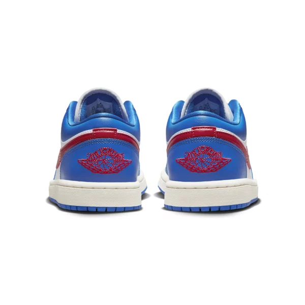 Jordan 1 Low Sport Blue Gym Red (W)