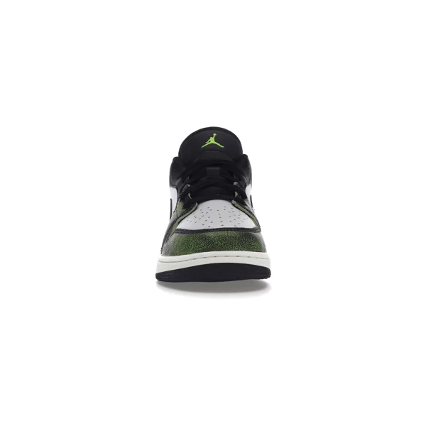 Jordan 1 Low White Black Green (GS)