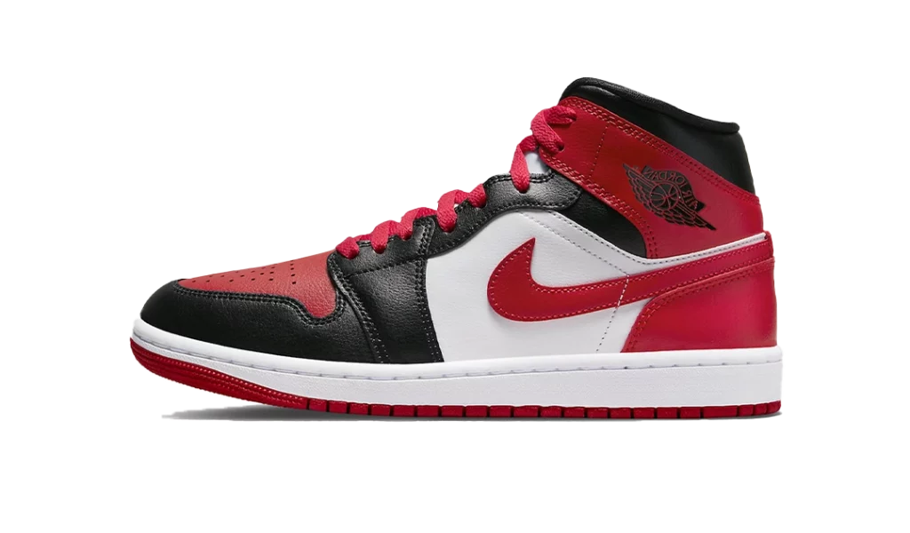 Jordan 1 Mid Alternate Bred Toe (W)