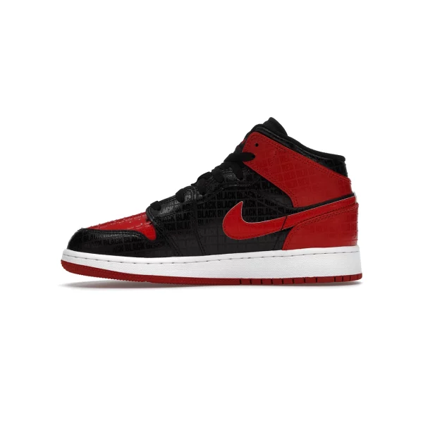 Jordan 1 Mid Bred Text (GS)