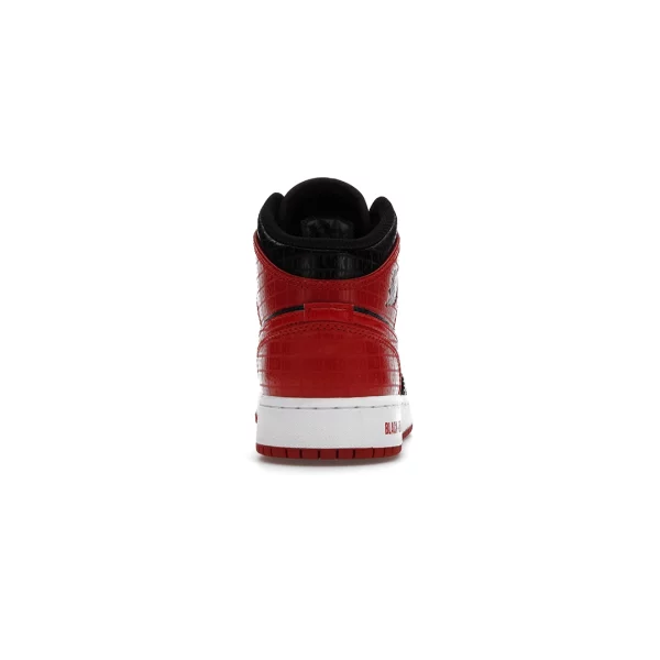 Jordan 1 Mid Bred Text (GS)