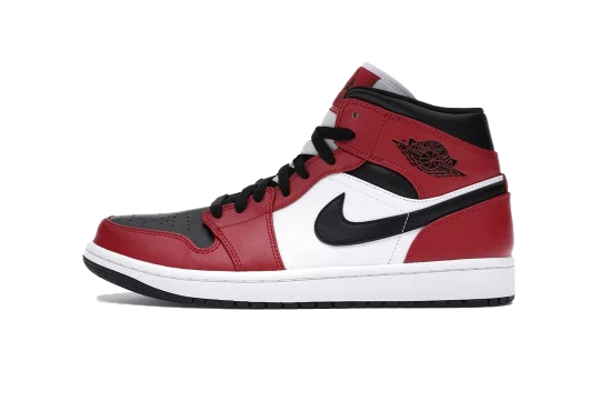 Jordan 1 Mid Chicago Toe