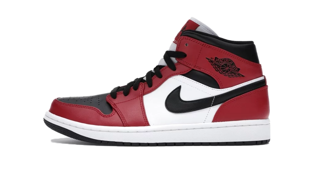 Jordan 1 Mid Chicago Toe