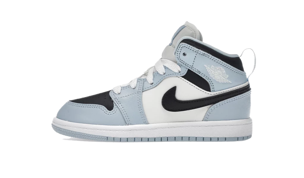 Jordan 1 Mid Ice Blue (2022) (KIDS)