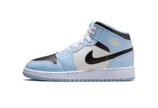 Jordan 1 Mid Ice Blue (GS)