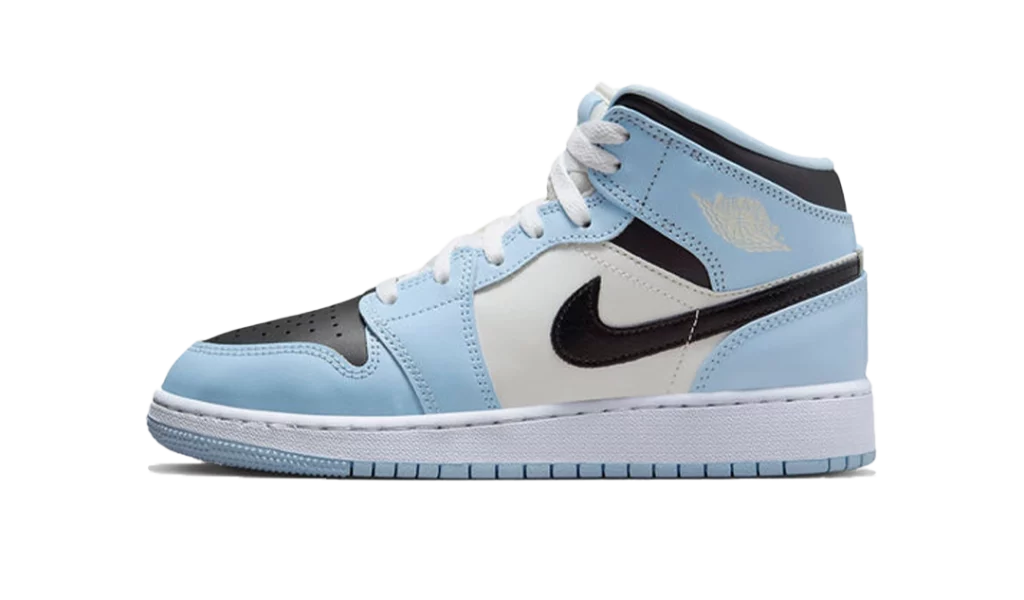 Jordan 1 Mid Ice Blue (GS)