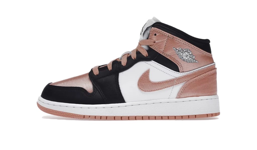 Jordan 1 Mid Light Madder Root (GS)