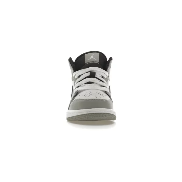 Jordan 1 Mid Light Smoke Grey (2022) (KIDS)