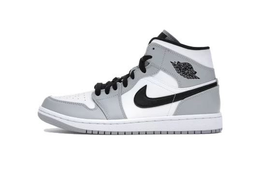 Jordan 1 Mid Light Smoke Grey