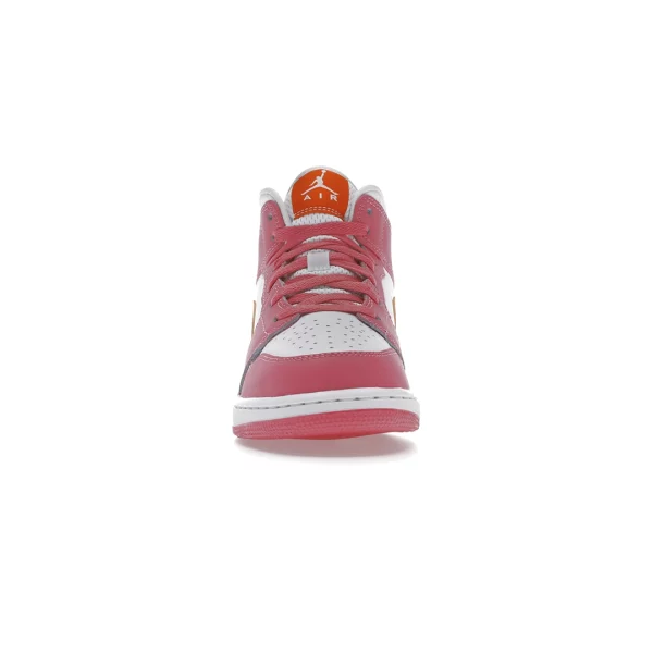 Jordan 1 Mid Pinksicle Safety Orange (GS)