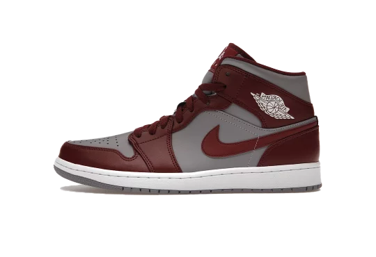 Jordan 1 Mid Team Red