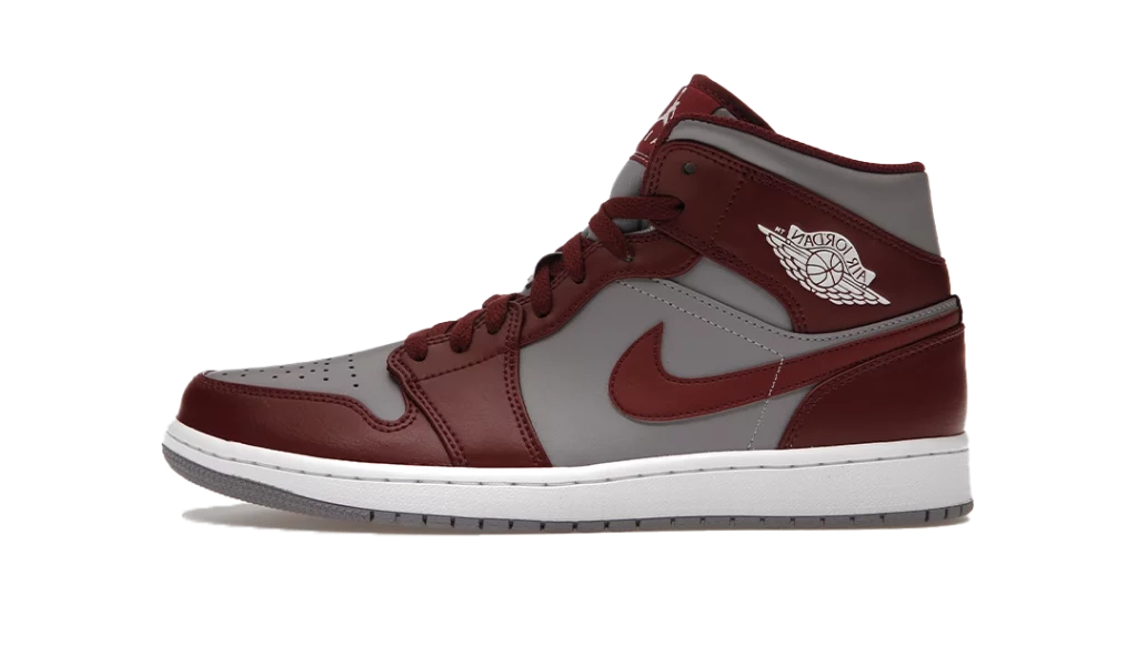 Jordan 1 Mid Team Red