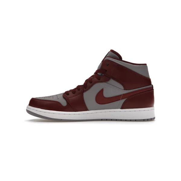 Jordan 1 Mid Team Red