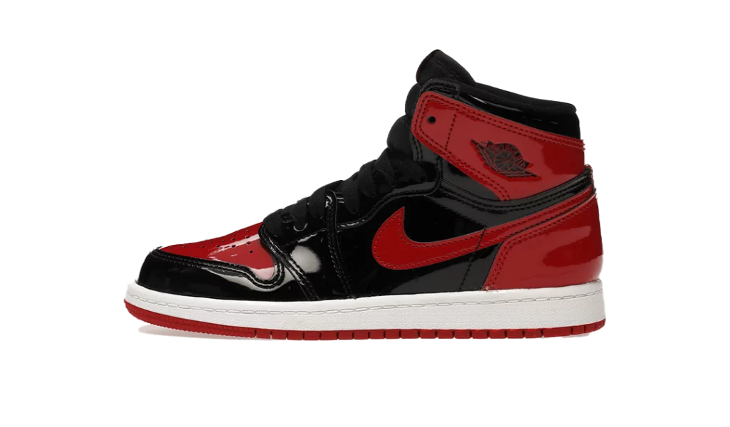 Jordan 1 Retro High OG Patent Bred (KIDS)