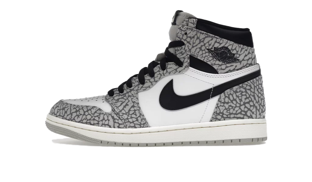 Jordan 1 Retro High OG White Cement