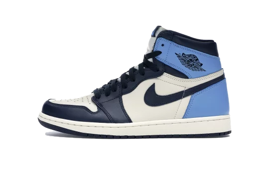 Jordan 1 Retro High Obsidian UNC