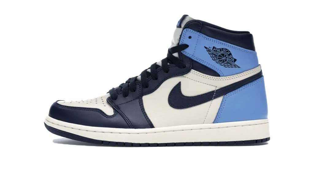 Jordan 1 Retro High Obsidian UNC