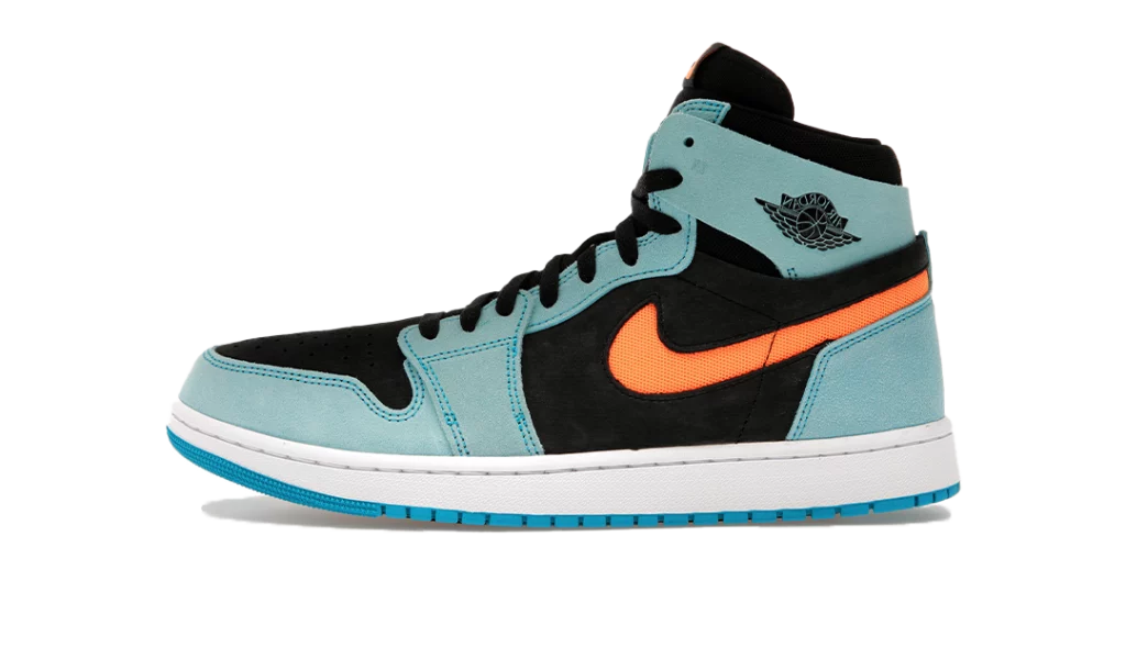 Jordan 1 Zoom CMFT 2 Bleached Aqua Bright Citrus