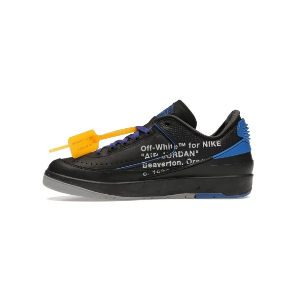 Jordan 2 Retro Low SP Off-White Black Blue