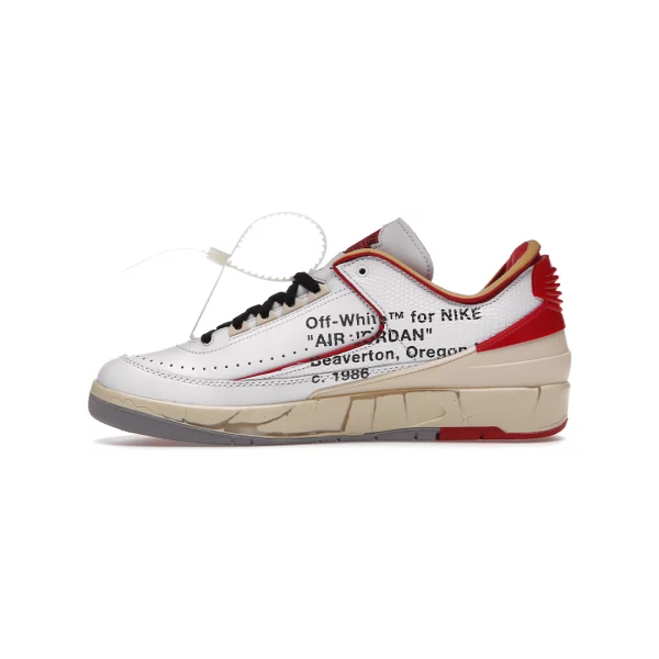 Jordan 2 Retro Low SP Off-White White Red