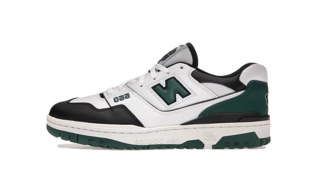 NEW BALANCE 550 WHITE GREEN BLACK