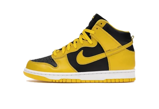 NIKE DUNK HIGH BLACK VARSITY MAIZE