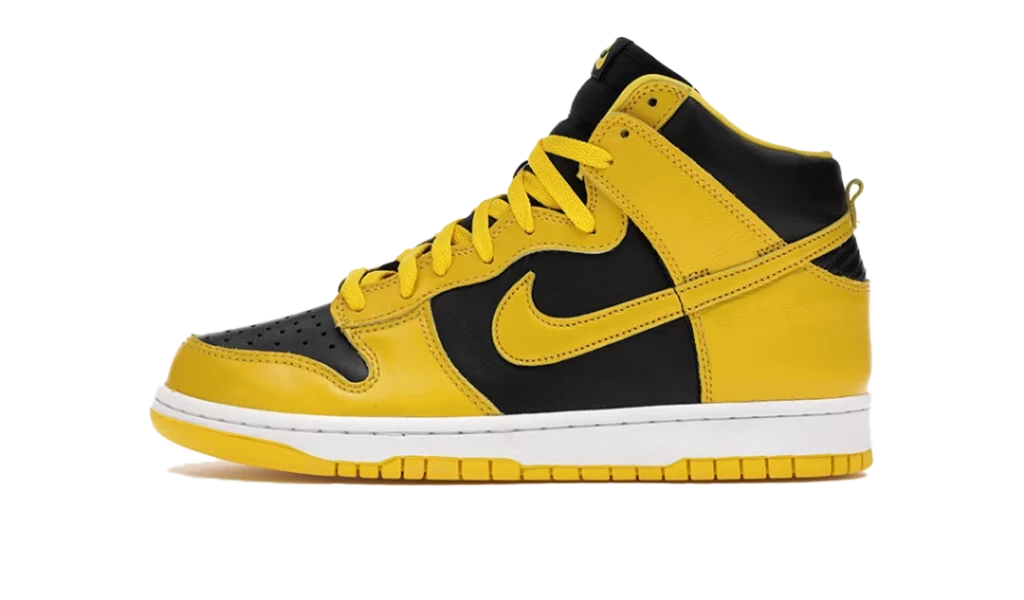 NIKE DUNK HIGH BLACK VARSITY MAIZE