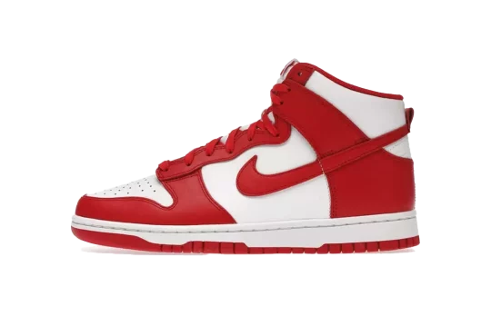 NIKE DUNK HIGH CHAMPIONSHIP WHITE RED