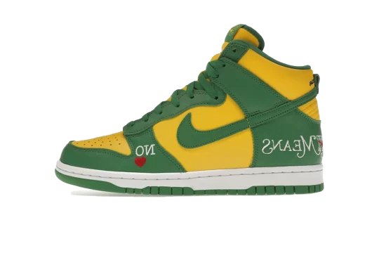 NIKE SB DUNK HIGH SUPREME BY ANY MEANS BRAZIL