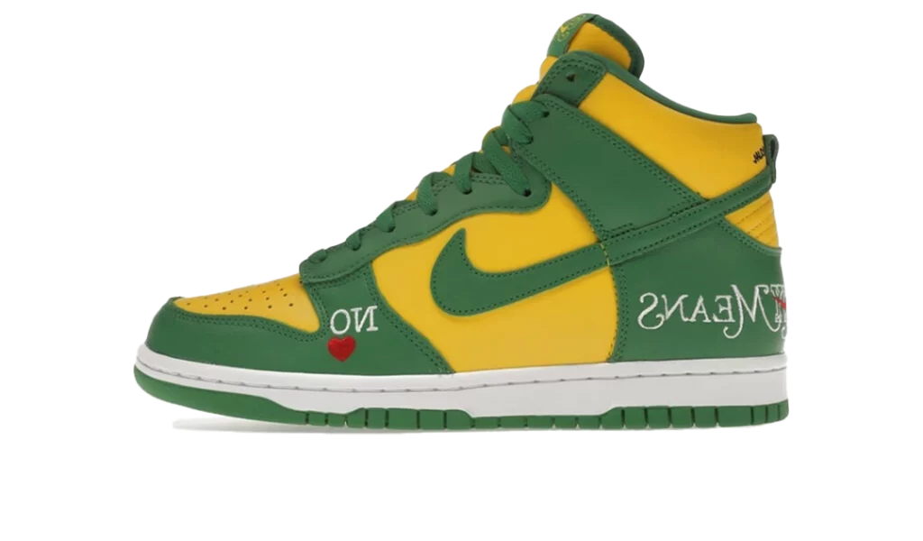 NIKE SB DUNK HIGH SUPREME BY ANY MEANS BRAZIL