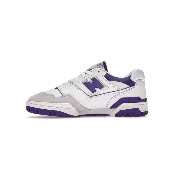 New Balance 550 White Purple