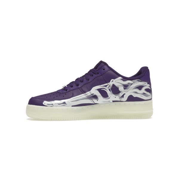 Nike Air Force 1 Low '07 QS Purple Skeleton Halloween (2021)