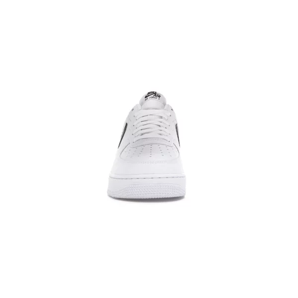 Nike Air Force 1 Low '07 White Black Pebbled Leather