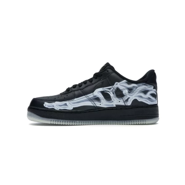 Nike Air Force 1 Low Black Skeleton Halloween (2019)