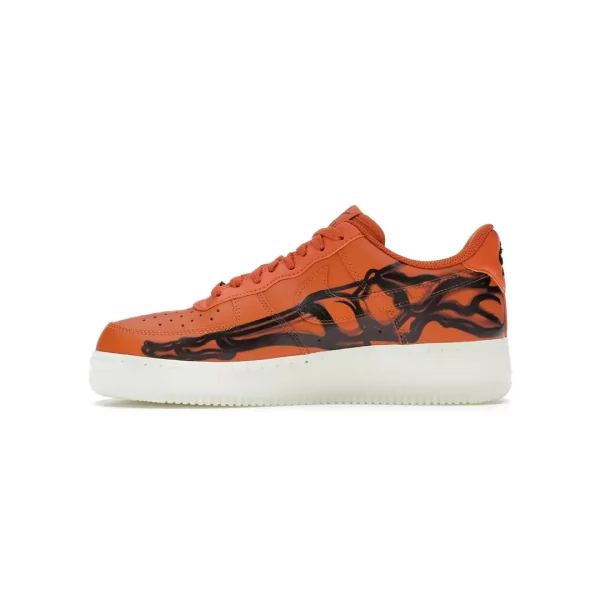 Nike Air Force 1 Low Orange Skeleton Halloween (2020)